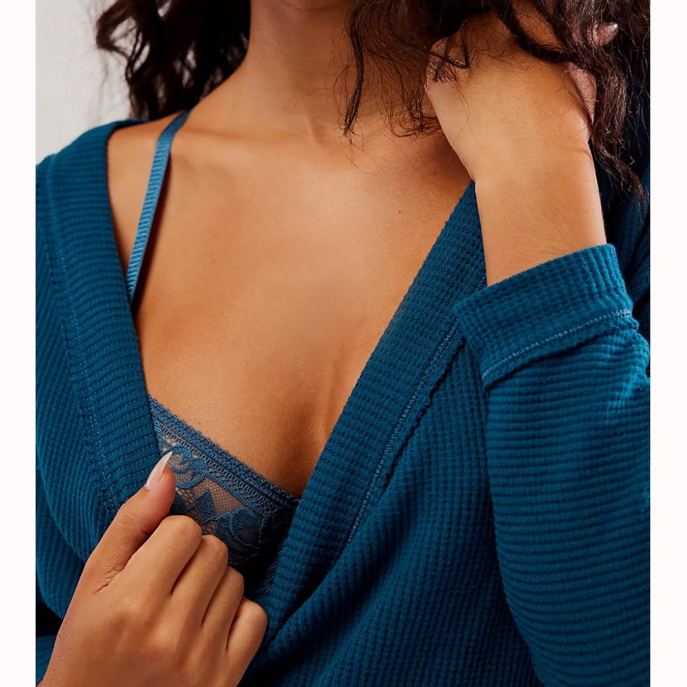 Free People! Lovin This Feeling Bodysuit NWT! - Picture 3 of 4